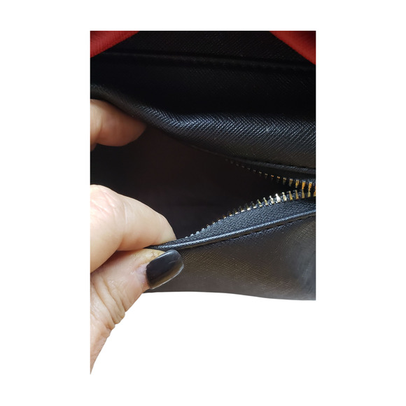 Mouse Ears Mini Backpack Purse & Coin Wallet Faux Leather Disney NWOT - Picture 6 of 14